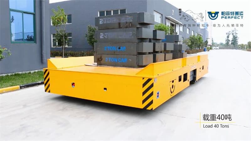 motorized die cart for plate transport 1-300 t